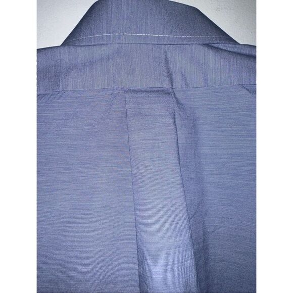 BROOKS BROTHERS 16 35 Mens Blue Shirt EC LS Regent Fit Original Cotton Polo - Picture 4 of 6